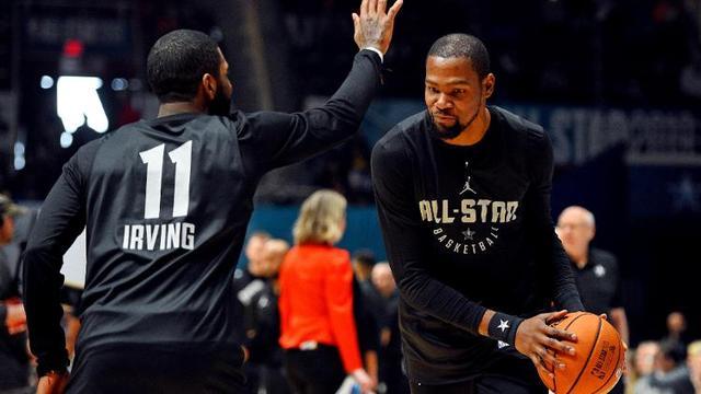  杜兰特无解单打模式篮网力克凯尔特人复仇